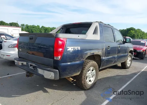 2004 Chevrolet Avalanche 1500 from USA, damaged, VIN 3GNEC12T54G234377